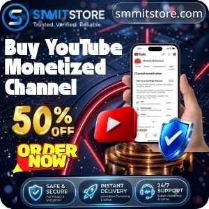 Buy YouTube Monetized Channel